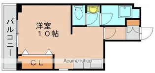 1Rの間取り画像