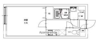 MAXIV CITY大島【205号室】の間取り