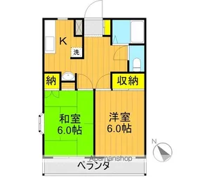 旭エミネンス【206号室】の間取り