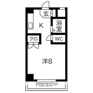 GREEN HILLS KATOH【519号室】の間取り