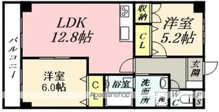 バードウェルマンション【4階】の間取り