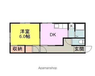 ジョイコーポ【3号室】の間取り