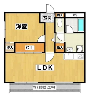 アビタシオン5【201号室】の間取り