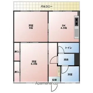 第三YMビル【3階】の間取り