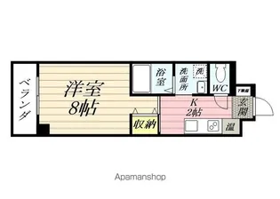 「グッドヒル伏見」【3階】の間取り