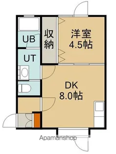 ハイツフォレスト【2階】の間取り