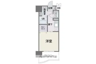 CAVANA天神【3階】の間取り