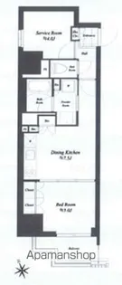 THE GATEHOUSE 浅草雷門【2階】の間取り