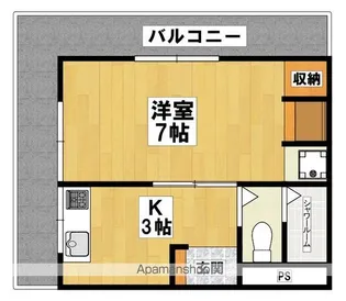 メゾン住吉【506号室】の間取り