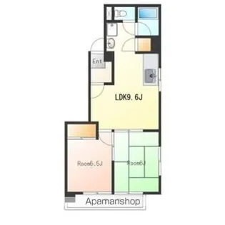 コーラル志賀【2階】の間取り