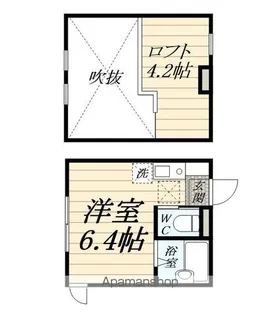ベルテラス横浜鶴見【1階】の間取り