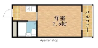 アーバンハイツ今市【3階】の間取り