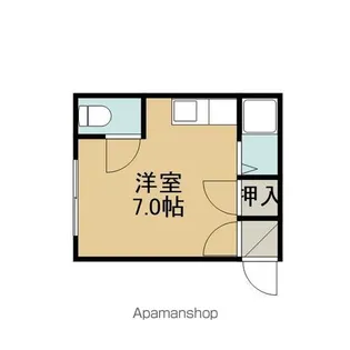 ラプラスJ&J【201号室】の間取り