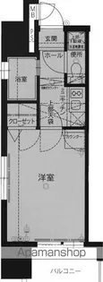 エステートモア薬院駅前【4階】の間取り