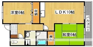コウジィ−コート大南【2階】の間取り