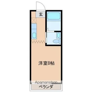 コープ六実Ⅰ【2階】の間取り