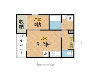 (仮称)ジーメゾン八王子散田【1階】の間取り