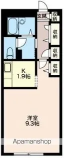 THE VILLAGE Ⅱ【1階】の間取り