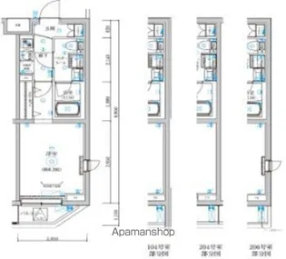 REGOLITH板橋本町【5階】の間取り
