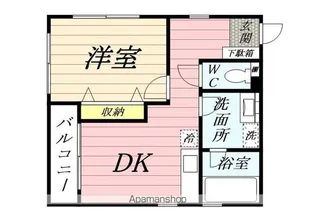 ヒラルソルデ仲地【3階】の間取り