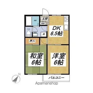 メゾン・ボナール【2階】の間取り