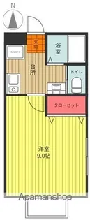 SQUARE COURT【2階】の間取り