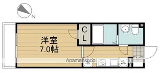 東京都日野市大字日野【マンション】の間取り