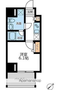 プライマル横濱平沼橋【5階】の間取り