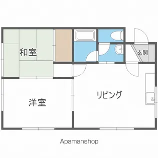 パレロワイヤル(西野)【2階】の間取り
