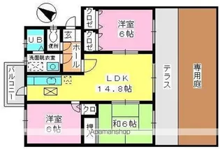 高義ビルⅢ【1階】の間取り