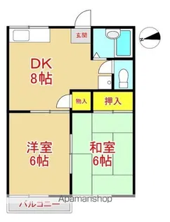 シャレオ飯倉【2階】の間取り