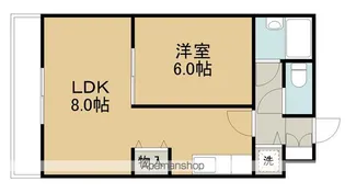 ジェイステージ苫小牧Ⅰ【4階】の間取り