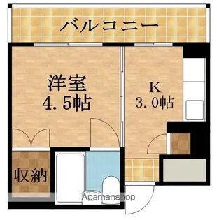 第3シャトーモリオカ【301号室】の間取り