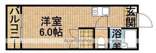 カレッジハウスⅠ【2階】の間取り