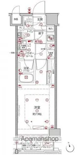 クレイシアIDZ王子【4階】の間取り