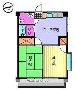 フォルテ愛光【2階】の間取り
