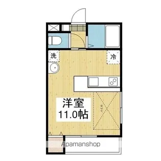 RENOTTA ASODA【107.号室】の間取り