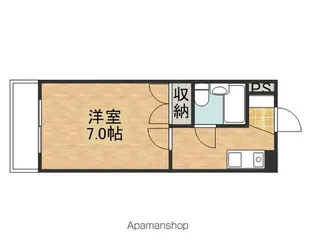 リベルテ矢野【2階】の間取り