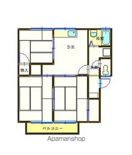 コスモハイツΑ1【103号室】の間取り