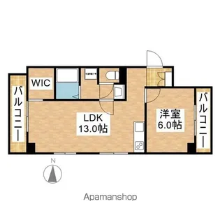 第7加藤ビル【401号室】の間取り