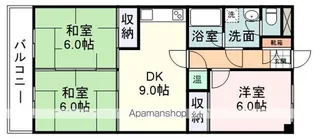 ローズガーデン【1階】の間取り