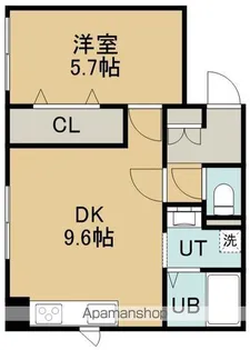 ALIVIO追分(アリヴィオオイワケ)【205号室】の間取り