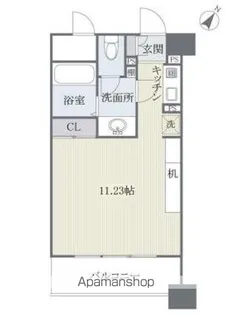 フェルト627【9階】の間取り