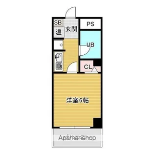 キングスコート今池【4階】の間取り