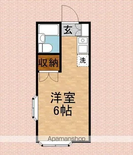 光コーポ寺尾【2階】の間取り