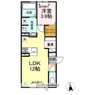 ノーブル スクエア C【2階】の間取り