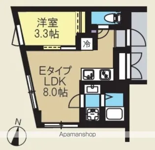 CREAL新高円寺【2階】の間取り