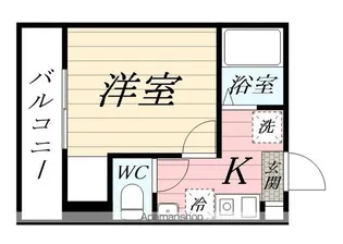 レジェンドつるみ下末吉【102号室】の間取り