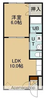 ピュアパレス人見【202号室】の間取り