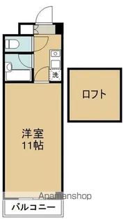 バリュー大和町【910号室】の間取り